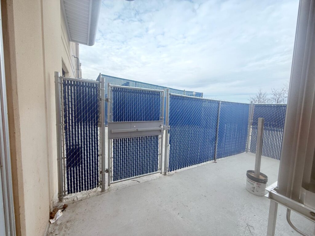commercial fencing with slats md dc va