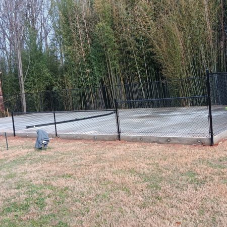 Tennis Court chain link fence- Bethesda